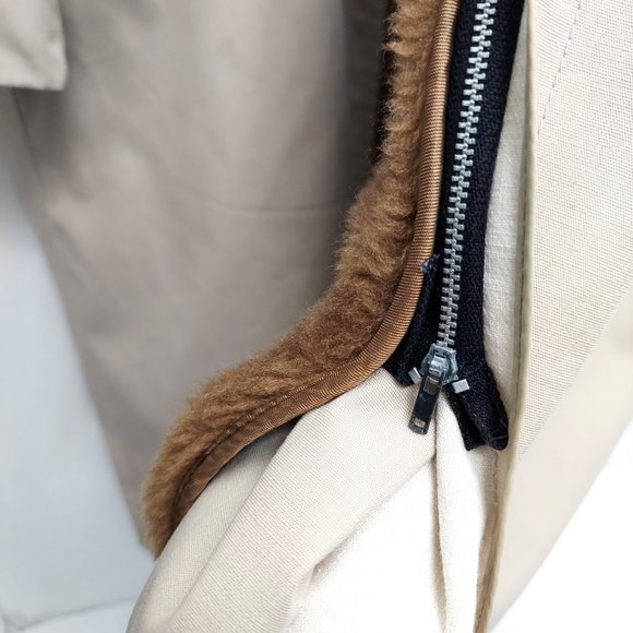 Tan London Fog Fully Lined Overcoat - Picture 6 of 11